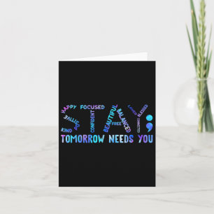 Tarjeta Stay Tomorrow Necesita un premio para la prevenció