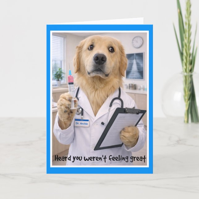 Tarjeta STD #1 Get Well Card  NCB-1 (Anverso)