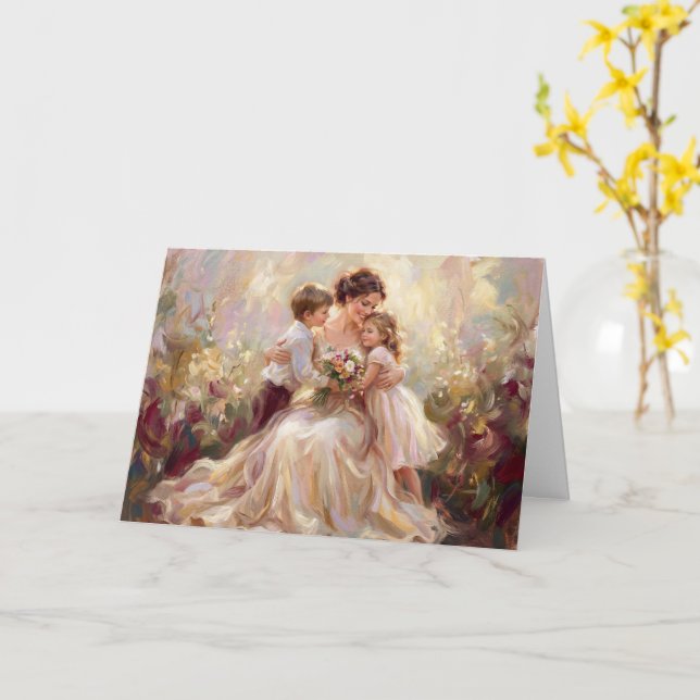 Tarjeta Steady Hands Mother's Day Card (flor amarilla)