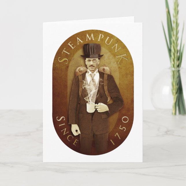 TARJETA STEAMPUNK (Anverso)