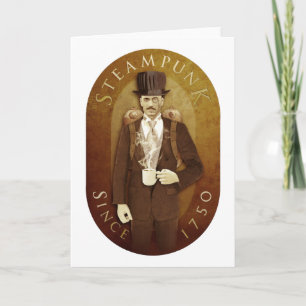 TARJETA STEAMPUNK
