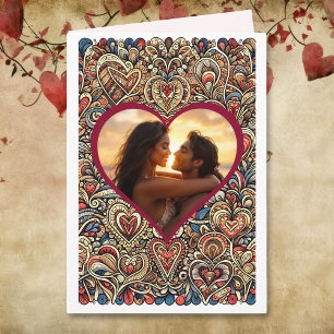 Tarjeta Steampunk personalizado Feliz Día de San Valentín