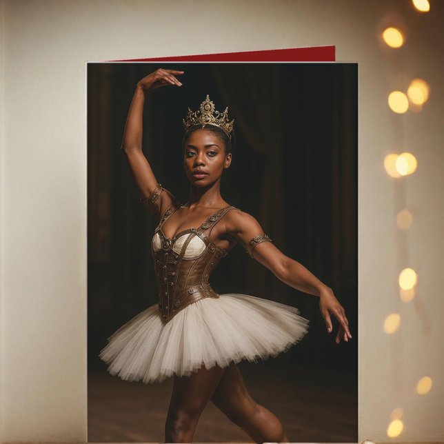 Tarjeta Steampunk Royal Ballerina Elegante Fantasía (Subido por el creador)