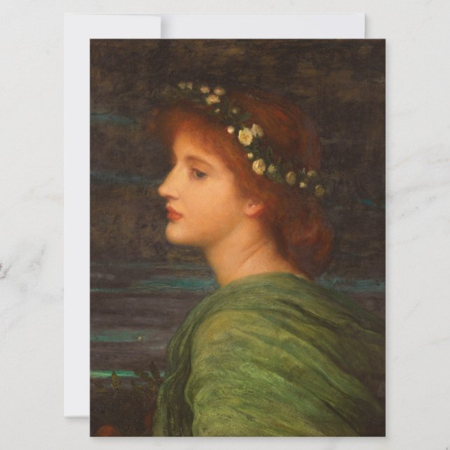 Tarjeta Stella (de Frank Dicksee) (Anverso)