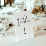Tarjeta STELLA de tabla Minimalista número 3.5x5<br><div class="desc">Descubra el atractivo cautivador de nuestra colección Stella, elaborada meticulosamente para infundir su ducha de bebé con un aire de minimalismo moderno y un toque de sofisticación. Diseñado para combinar a la perfección el encanto bohemio con la elegancia atemporal, esta colección versátil garantiza elevar la estética de cualquier tipo de...</div>
