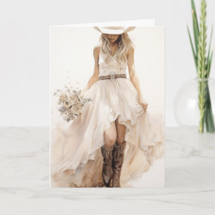 Tarjeta Stetson & Lace Boda: Polvo de diamante