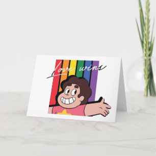 Tarjeta Steven Universe - El amor gana
