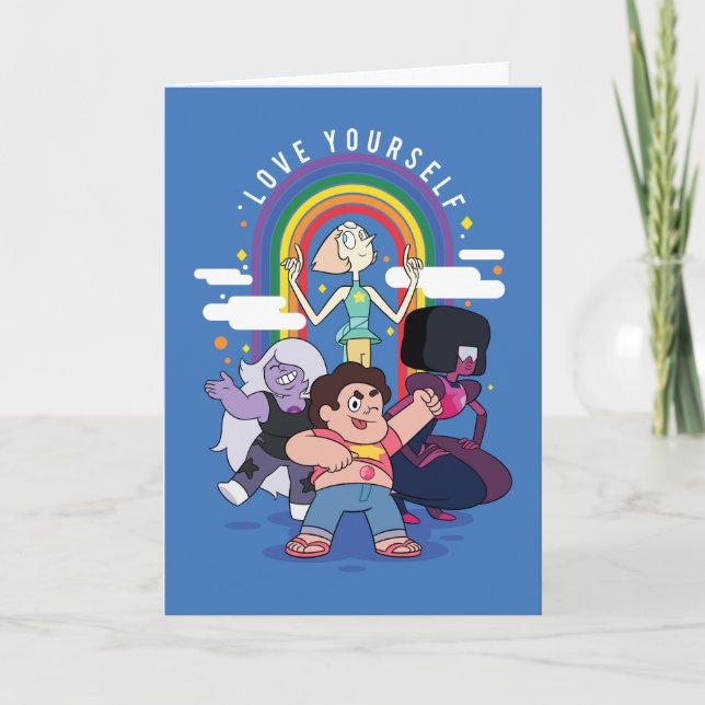 Tarjeta Steven Universe - Love Yourself (Anverso)