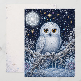 Tarjeta Stille Grüße aus der Winternacht