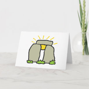 Tarjeta Stonehenge