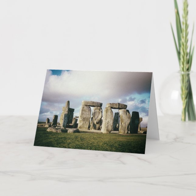 Tarjeta Stonehenge (Anverso)