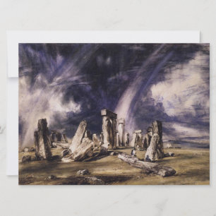 Tarjeta Stonehenge (de John Constable)