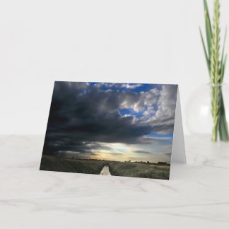 Tarjeta Stormy Creek Greeting Card