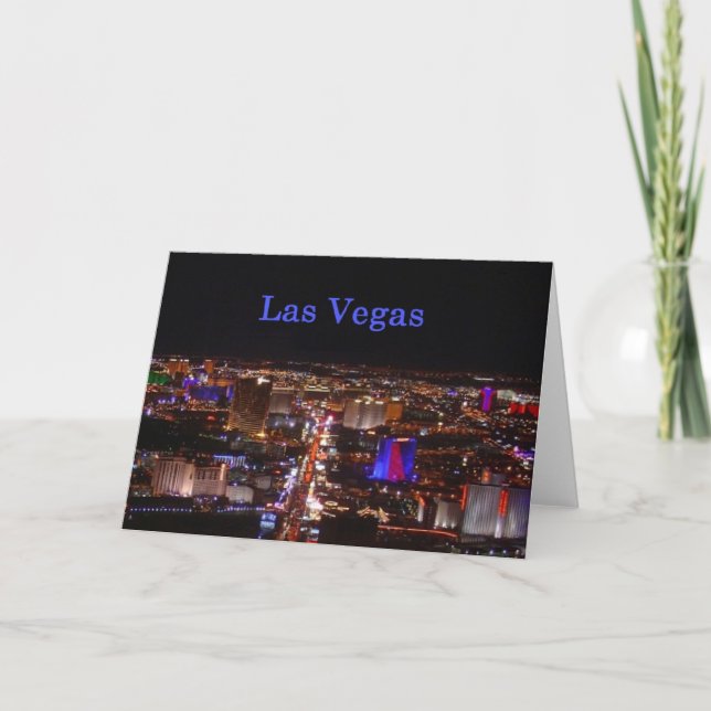 Tarjeta Strip de Las Vegas (Anverso)