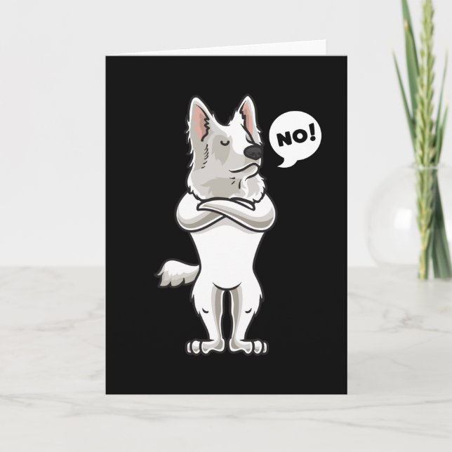 Tarjeta Stubborn Berger Blanc Suisse (Anverso)