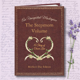 Tarjeta Stylish and Unique Stepmom Storybook Photo Card