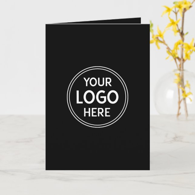 Tarjeta Stylish & Modern Custom Creations Verified  (flor amarilla)