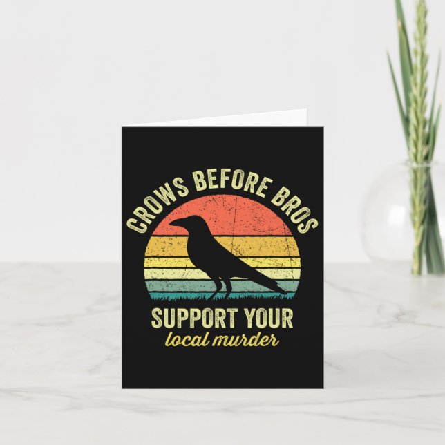 Tarjeta Su asesinato local se produce antes de la divertid (Anverso)