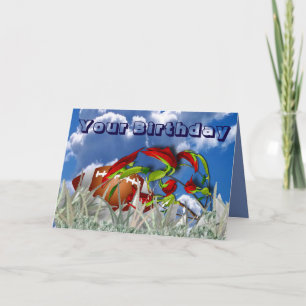 Tarjeta Su cumpleaños