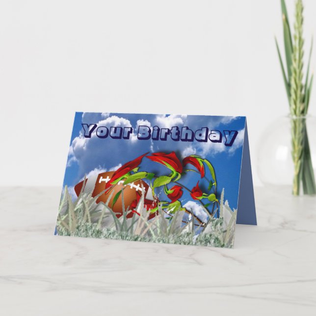 Tarjeta Su cumpleaños (Anverso)