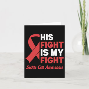 Tarjeta Su lucha contra la anemia falciforme