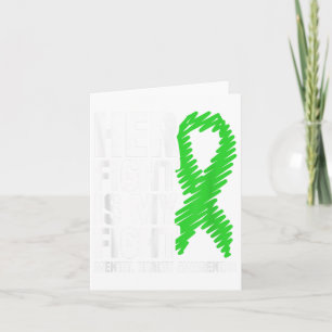 Tarjeta Su lucha contra mi lucha por la salud mental de la