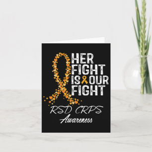 Tarjeta Su Lucha Es La Conciencia De Rsd Crps 2
