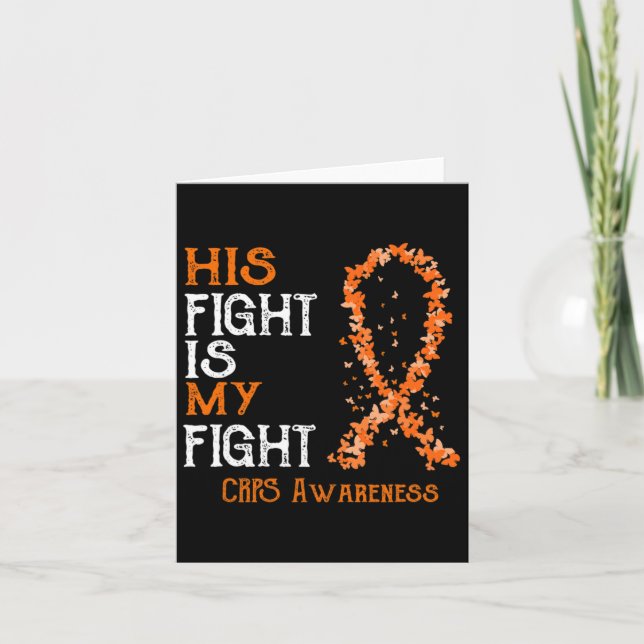 Tarjeta Su Lucha Es Mi Conciencia De Crps 1 (Anverso)