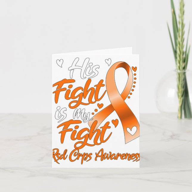 Tarjeta Su Lucha Es Mi Conciencia De Rsd Crps (Anverso)