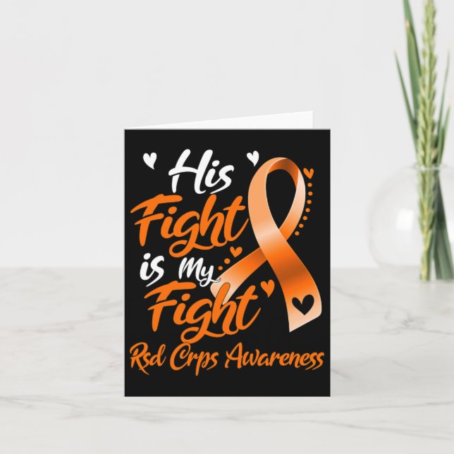 Tarjeta Su Lucha Es Mi Conciencia De Rsd Crps (Anverso)