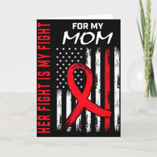 Tarjeta Su lucha es mi lucha Conciencia del corazón mamá E