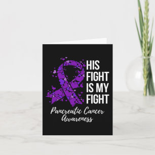 Tarjeta Su Lucha Es Mi Lucha Concienciación Pancreática So