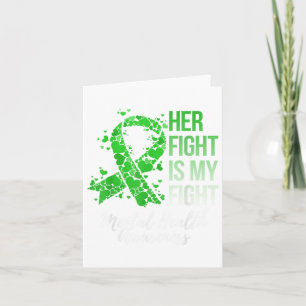 Tarjeta Su Lucha Es Mi Lucha Concienciación Sobre La Salud