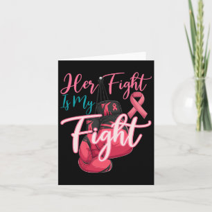 Tarjeta Su Lucha Es Mi Lucha Contra El Cáncer De Mama De C