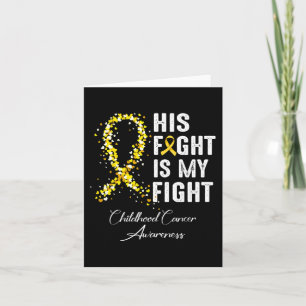 Tarjeta Su Lucha Es Mi Lucha Contra El Cáncer Infantil De 