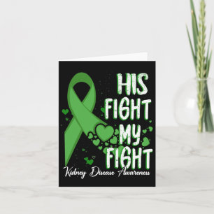 Tarjeta Su Lucha Es Mi Lucha Contra La Enfermedad Renal De