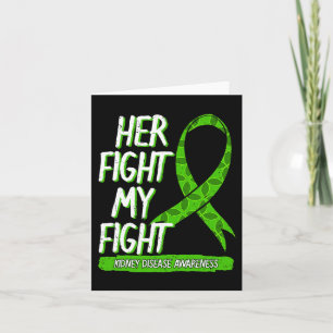 Tarjeta Su Lucha Es Mi Lucha Contra La Enfermedad Renal Ne