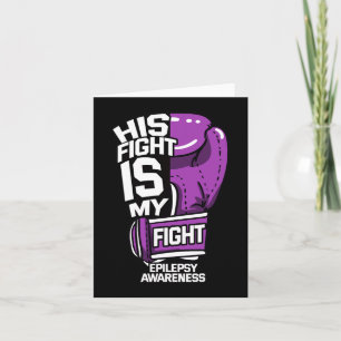 Tarjeta Su Lucha Es Mi Lucha Contra La Epilepsia Neurologi