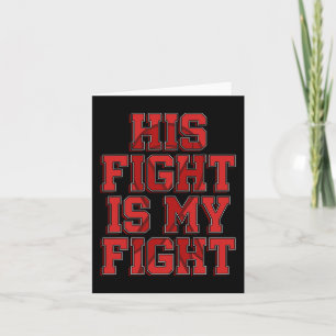Tarjeta Su lucha es mi lucha contra la guerra de concienci