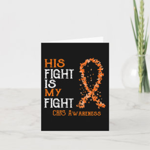 Tarjeta Su lucha es mi lucha contra la toma de conciencia 