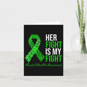 Tarjeta Su Lucha Es Mi Lucha Por La Salud Mental De La Cin