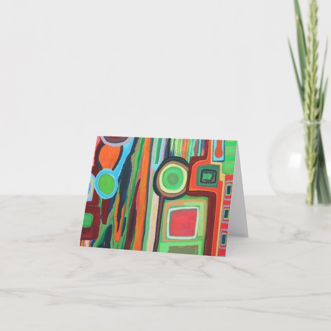 Tarjeta Su lugar o Mina en blanco Notecard (Anverso)