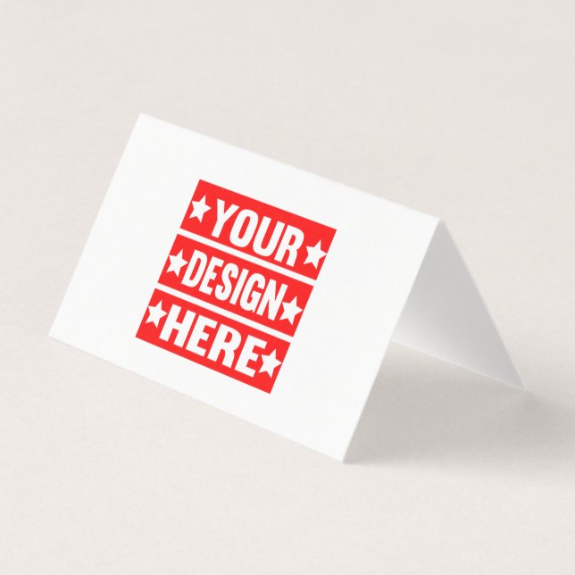Tarjeta Su Personalizado de diseño aquí (Anverso)