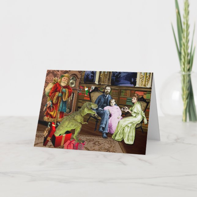 Tarjeta  Su primer T-Rex (Anverso)