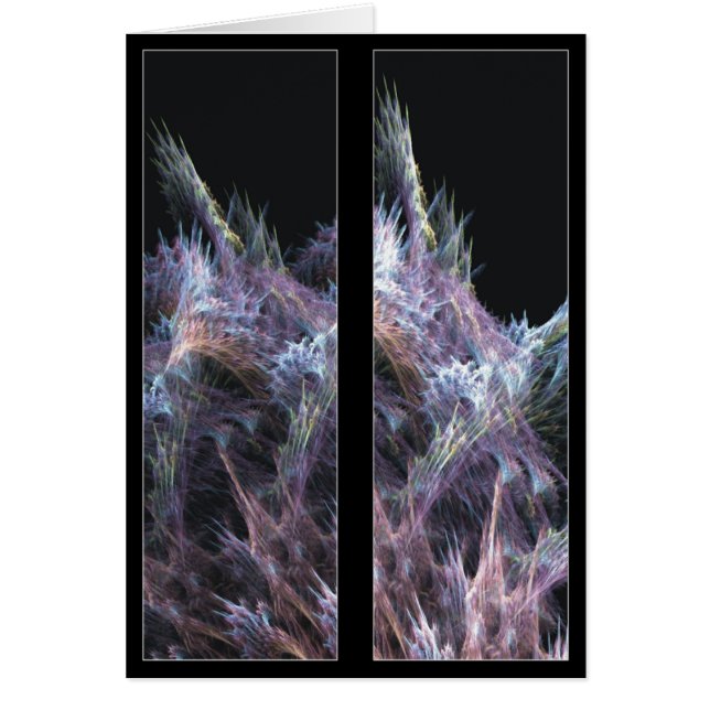 Tarjeta suavemente coralina de la señal (Frente)