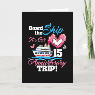 Tarjeta Sube al barco es nuestro viaje de aniversario núme