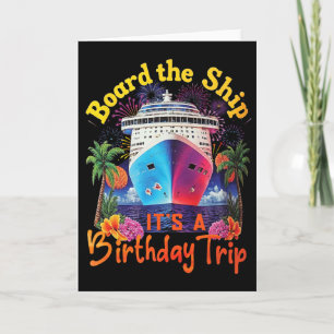 Tarjeta Sube al barco es un viaje de cumpleaños Crucero de