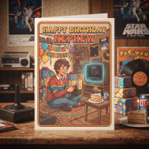 ¡Sube de Nivel! Feliz Cumpleaños Sobrino