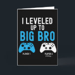 Tarjeta Subiendo a Big Brother Diseño Videojuego Jugador<br><div class="desc">Subiendo a Big Brother Diseño Videojuego Jugador 1</div>