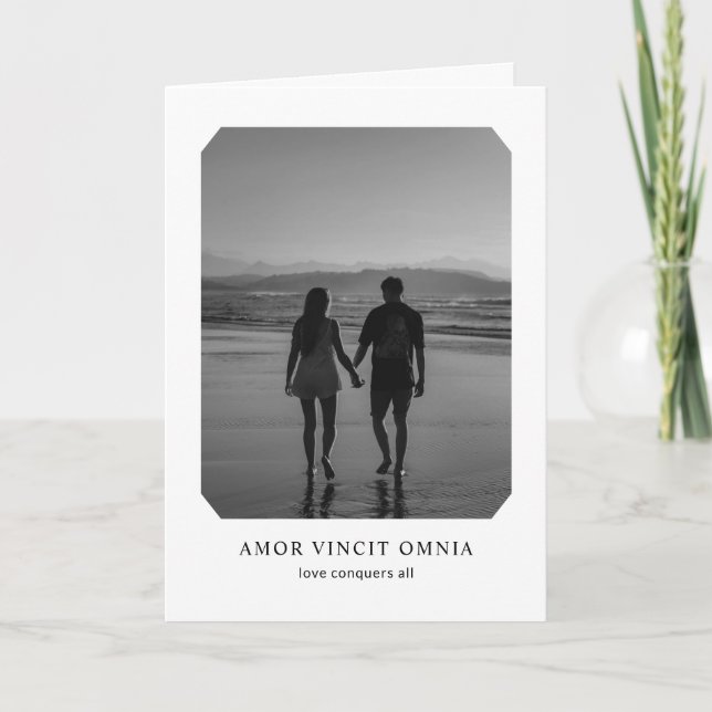 Tarjeta Subir foto de Amor Conquista Todo Día de San Valen (Anverso)
